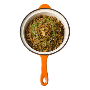 SALADA DE GRÃOS E MAÇÃ CARAMELADA
