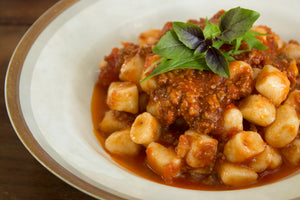 GNOCCHI DE BATATA COM CHIA