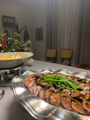 ROSBIFE COM MOLHO DIJON E MEL